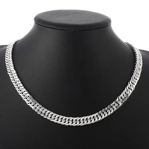 925 sterling silver 6MM necklace